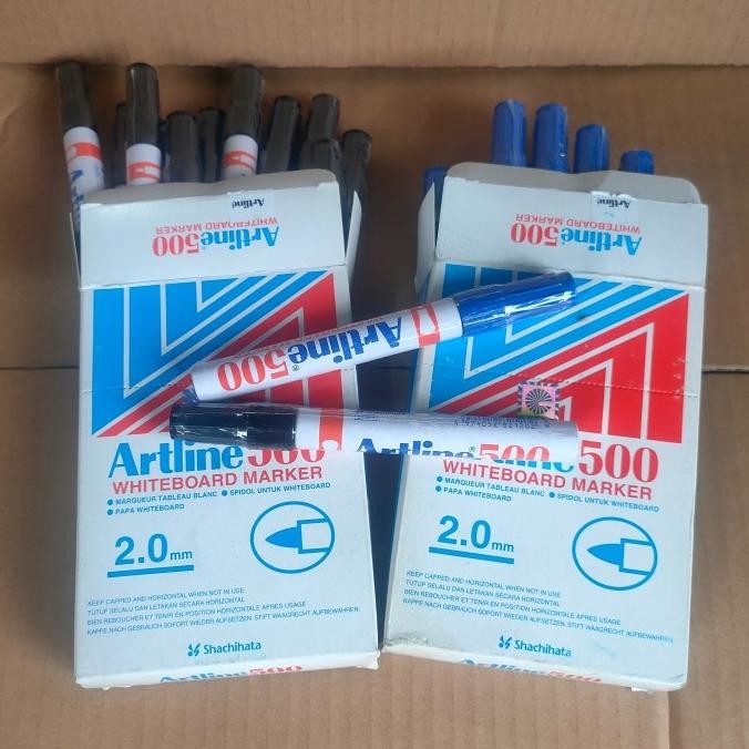 

TERMURAH - spidol artline whiteboard Marker 500 harga 1 lusin promo terbatas