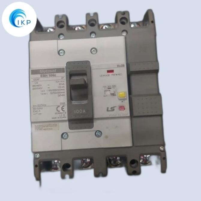 Ls Elcb Ebh 104C 75-100A 4P 100-500Ma / Elcb Ls 75-100A 4P New Stok