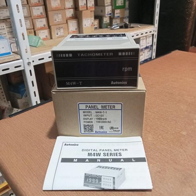 Panel Meter Autonics M4W-T-1 Original Asli Made In Korea New Stok