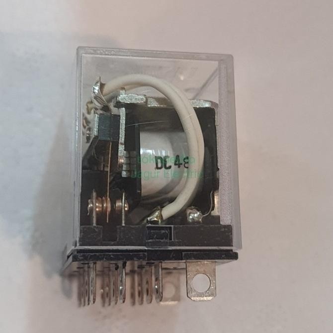 Relay Ly4 48 Vdc Omron Original New Stok
