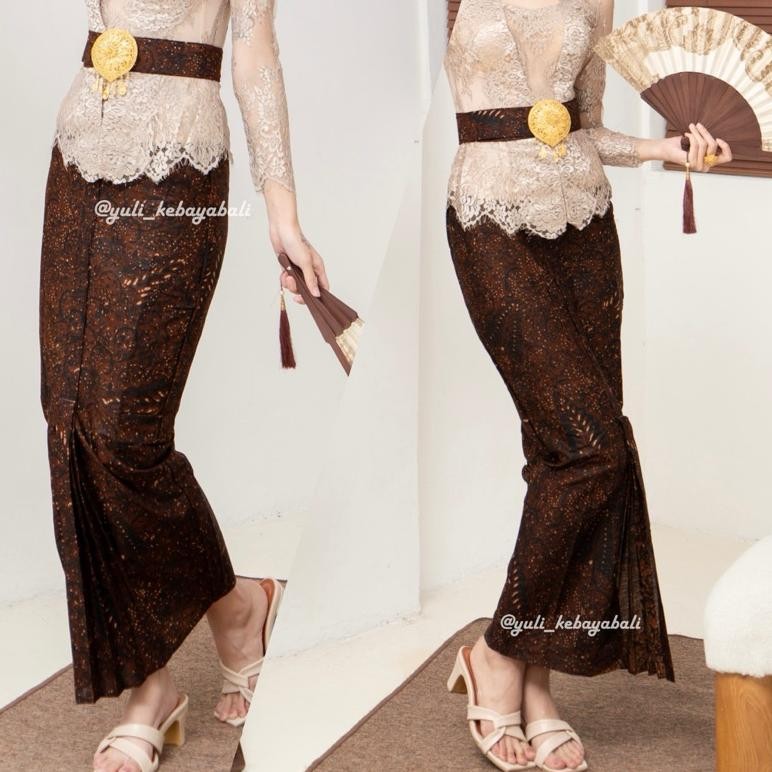 ''Terlaris" Rok / Kamen Jadi Batik Wisuda Kondangan Sembahyang Lapis Puring By Yuli Kebaya Bali | Ro