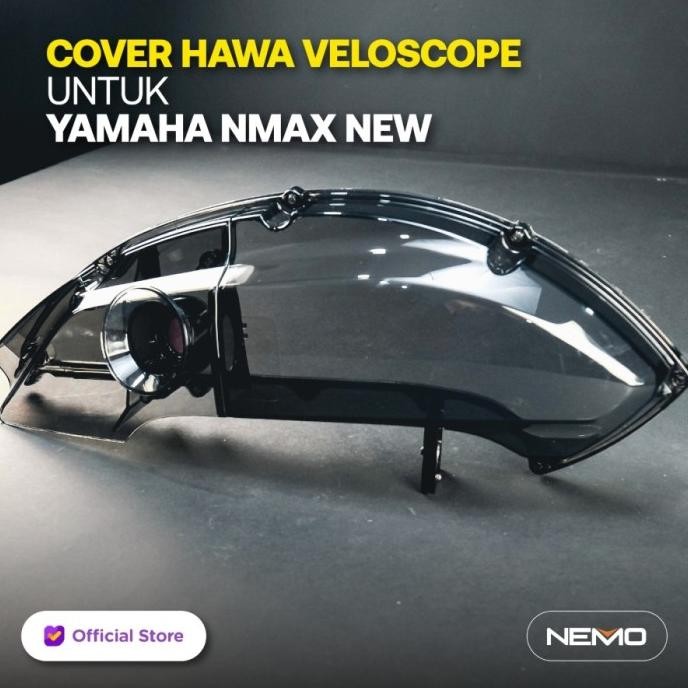 // Cover Filter Tutup Hawa Veloscope All New Nmax Aerox 2020 Transparant