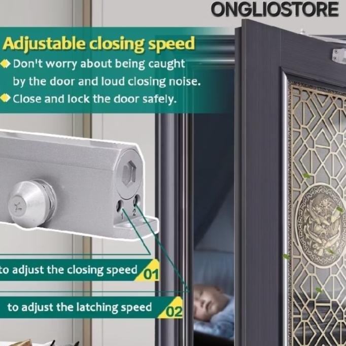 DOOR CLOSER Hidrolik pintu DC071 [Rumahkita Mart]