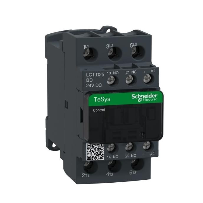 Kontaktor Schneider Lc1D18Bd 32A Dc 24V 24Vdc New Stok