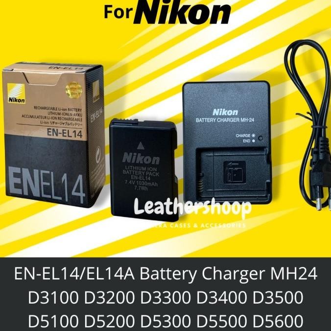 Produk Baru Baterai Nikon ENEL14 D3100 D3200 D3300 D3400 D5100 D5200 D5300