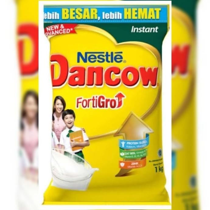 Grosir Dancow Fortigro 1 Kg Full Cream