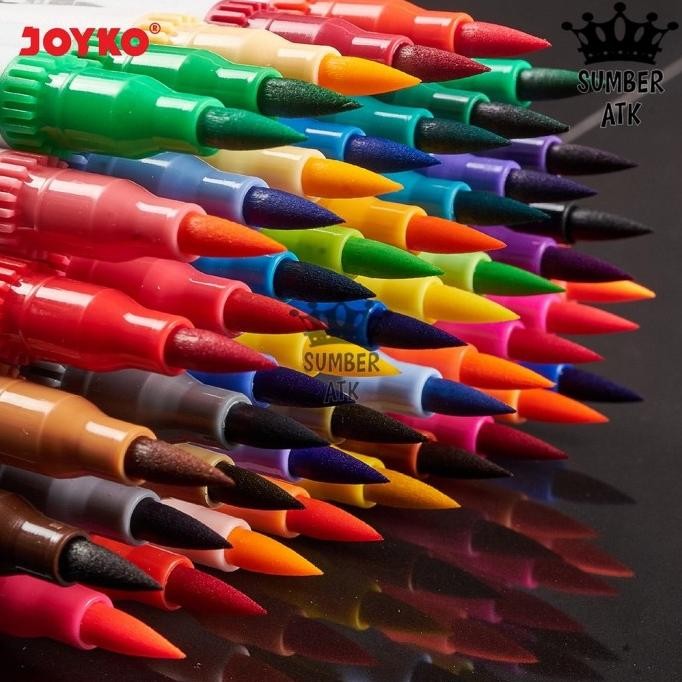 

COLOR BRUSH PEN PENA KUAS WARNA JOYKO CLP-40 48 WARNA COLOR