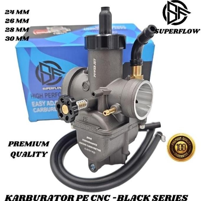 KARBURATOR KARBU PE 24 26 28 30 SUPERFLOW - KARBURATOR KARBU PE24 PE26 PE28 PE30 SUPERFLOW RACING SK