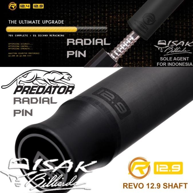 Predator Revo 12.9 mm Radial Shaft - Carbon Billiard Stick Biliar Stik