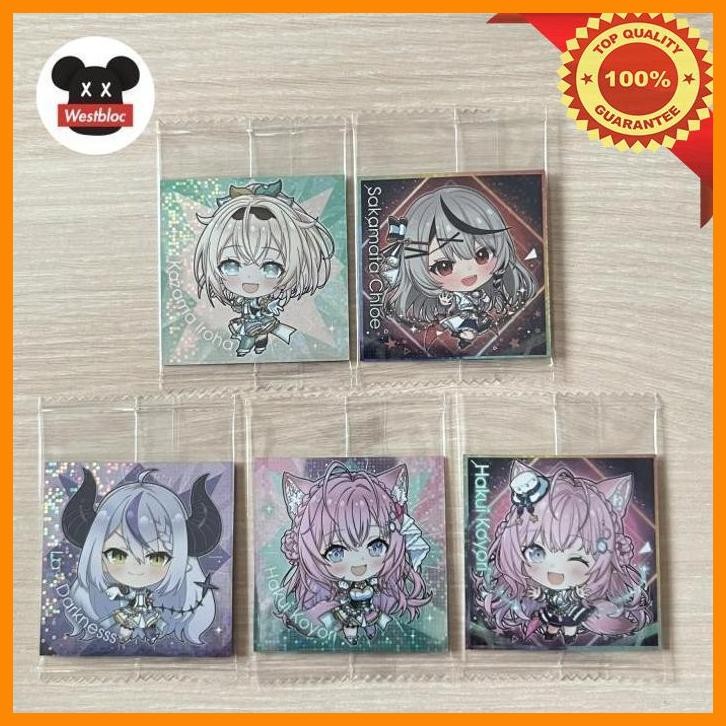 [WES] KAZAMA IROHA SAKAMATA CHLOE LA+ LAPLUS DARKNESS HAKUI KOYORI HOLOLIVE JP HOLOX BIKKURIMAN STIC