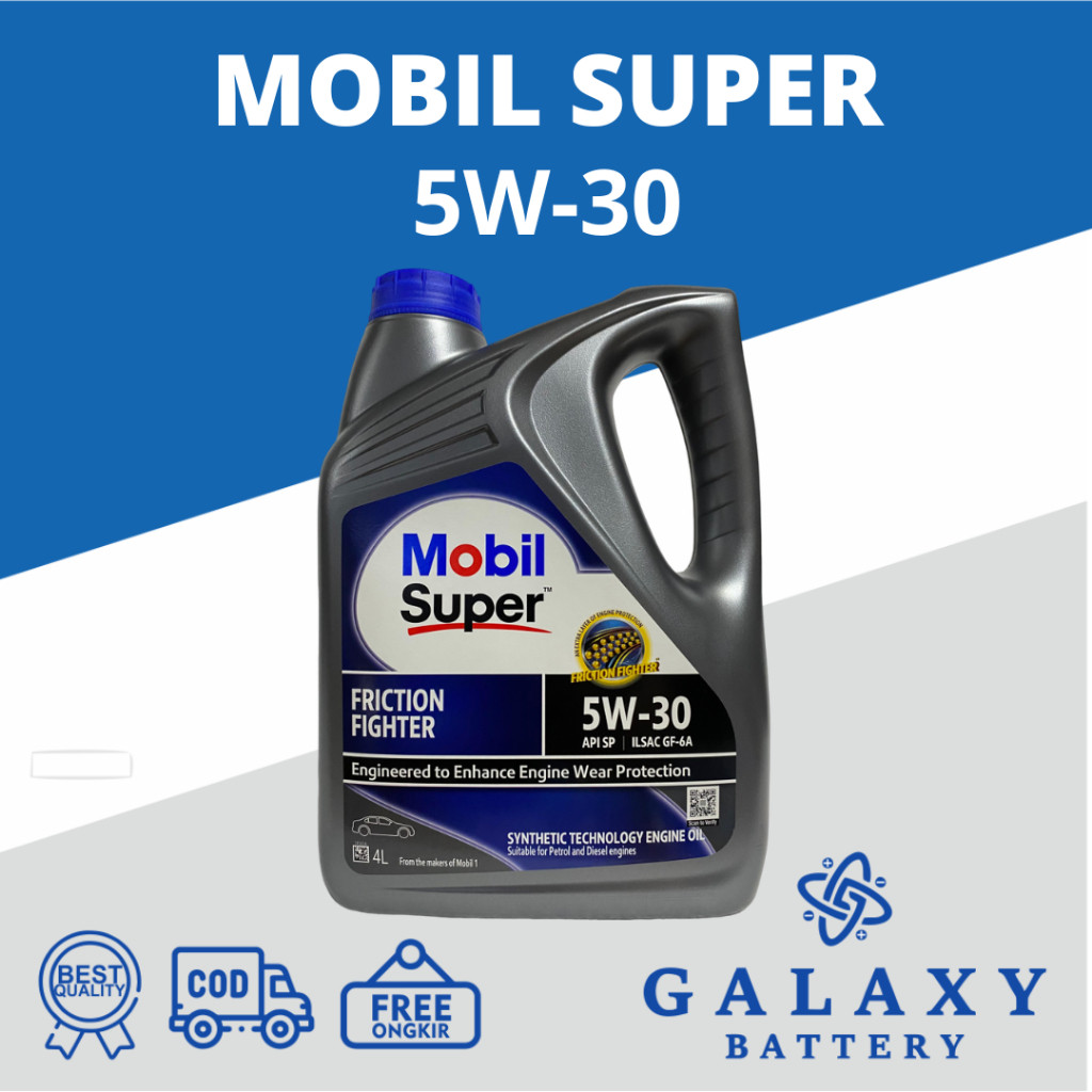 Oli Mobil Super Friction Fighter 5W-30 Oli Mesin Mobil