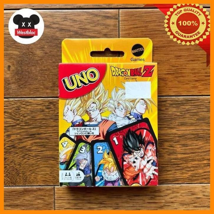 [WES] UNO CARD GAME MATTEL DRAGON BALL Z LIMITED EDITION JAPAN - NOT FIGURE COSPLAY ANIME MANGA COMI