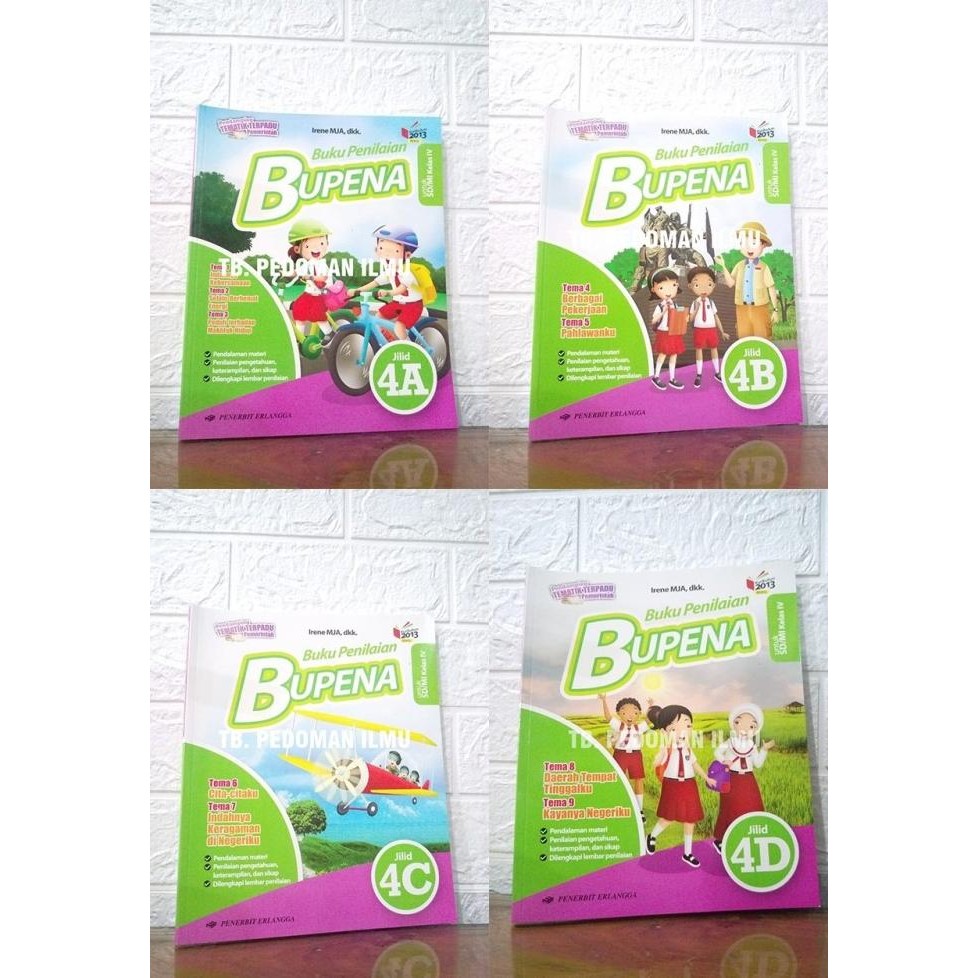 

Paket Bupena Erlangga Kelas 4 A B C D Kurikulum 2013 Revisi #ERL
