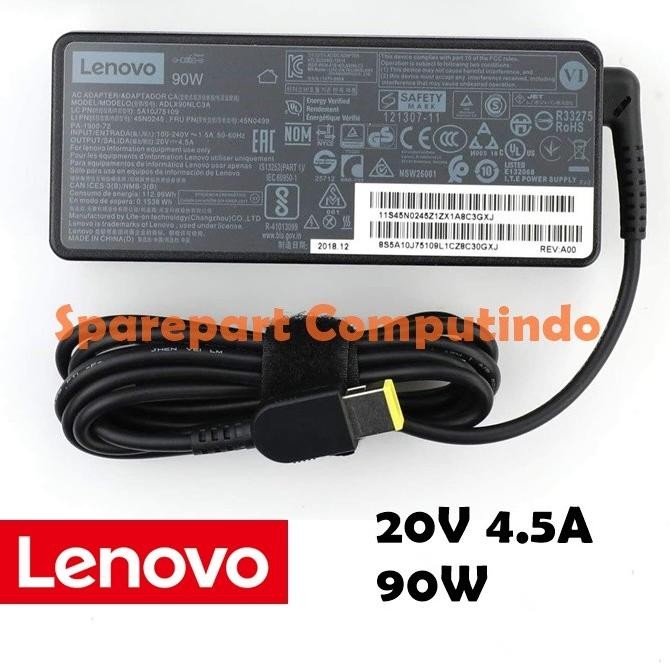 Produk Baru Power Adaptor PC ALL in ONE Lenovo V530-24ICB V530-22ICB 90W