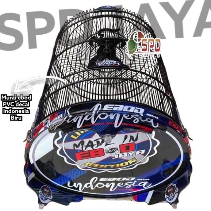 sangkar kandang murai ebod pvc decal no 1