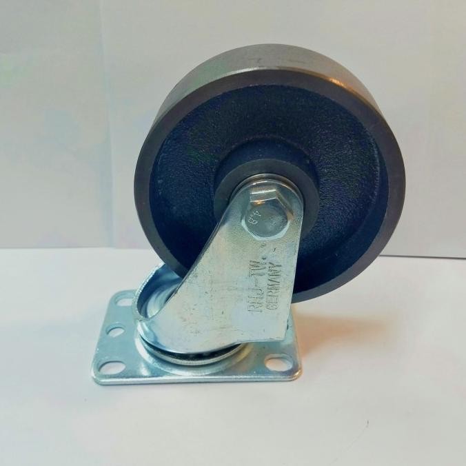 promo roda troli 4 inch bahan besi merek rhj