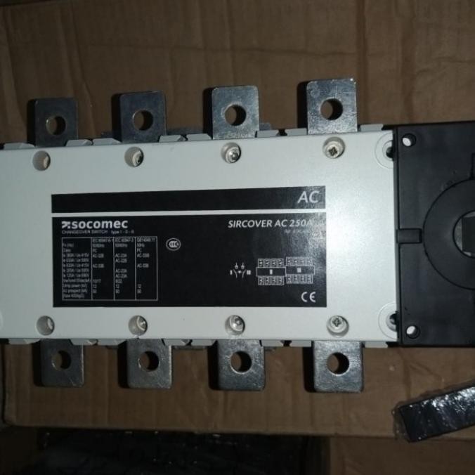 Cos Socomec 250A 4P New Stok