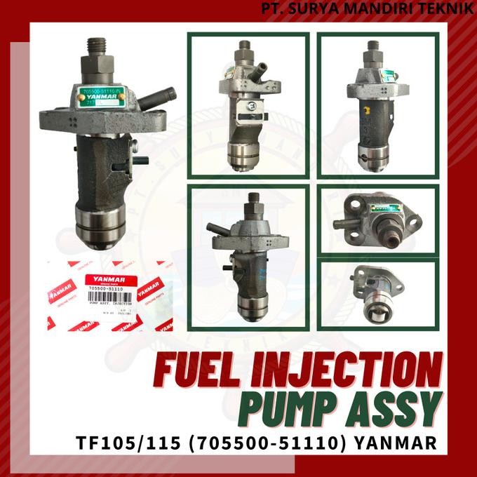 >>>>>] FUEL INJECTION PUMP ASSY TF105/115 YANMAR GENUINE (705500-51110)