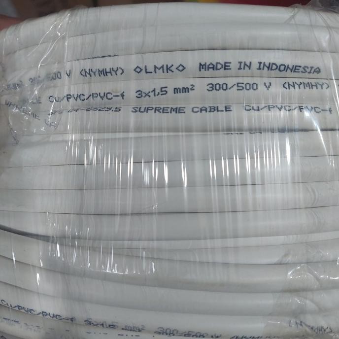 Kabel Supreme Nymhy 3X1.5Mm 3X1,5  100M New Stok