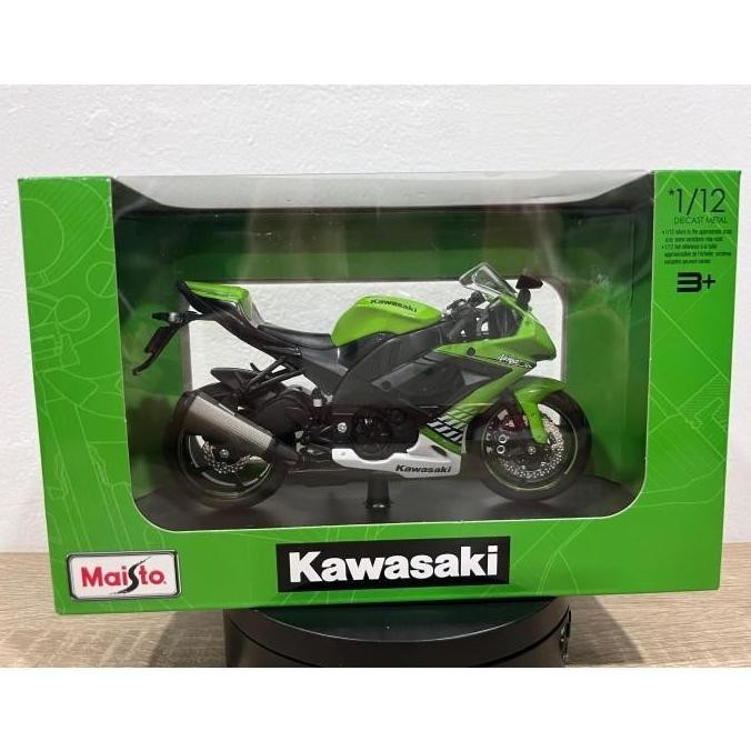 MAISTO KAWASAKI NINJA ZX-10R SKALA 1 : 12 2904T