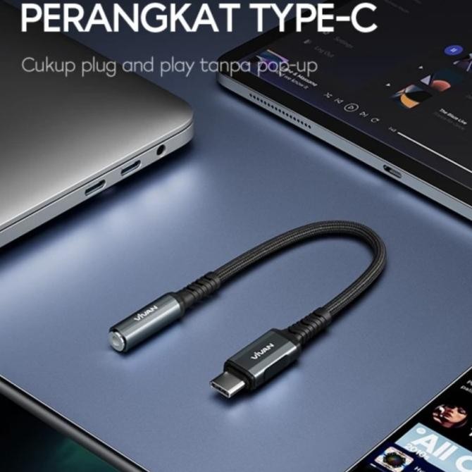 Converter Type C To Jack Audio Vivan