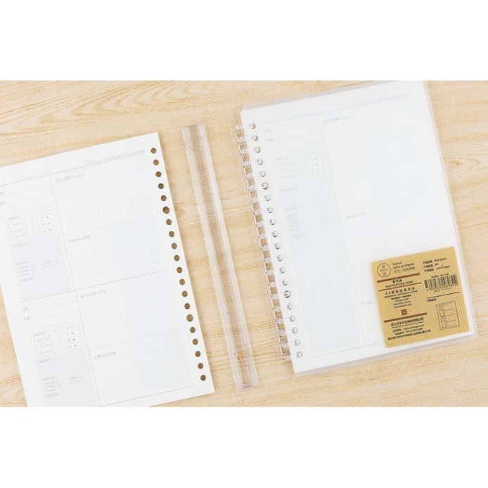 

ready Binder B5 Cover Transparan Wengu murah