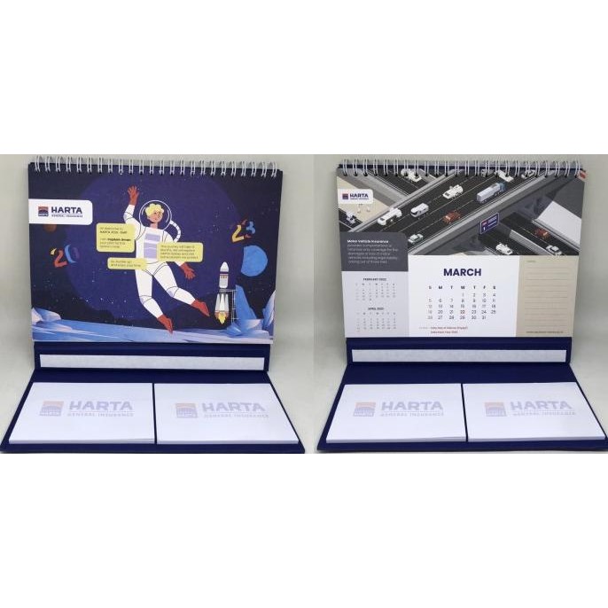 

ready Kalender Meja Bulanan Exclusive BANK BCA / ACA ASURANSI Mewah murah