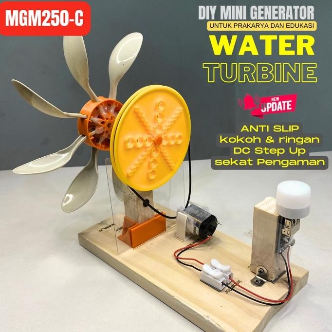 Alt Ukur Water Turbine Turbine Air Kincir Air Generator Air Edukasi Co
