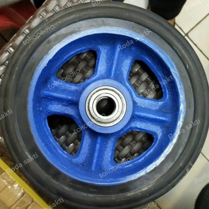 promo roda lori / troli 10 inch jari jari besi