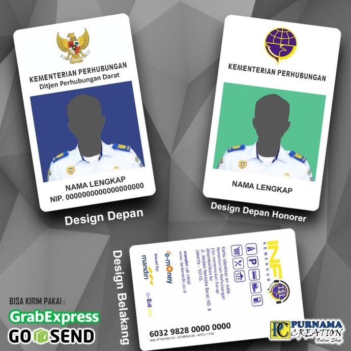 

ready Idcard ID Card Emoney Kemenhub Kementerian Perhubungan murah
