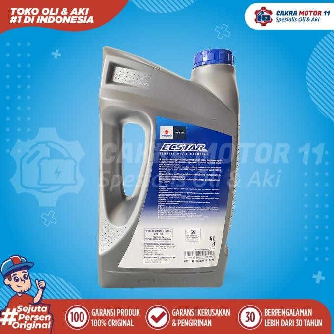Cars SUZUKI ECSTAR F9000 0W20 SN 4LT