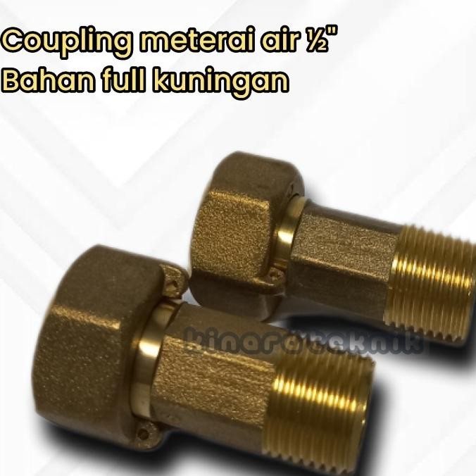 Coupling Meteran Air 1/2" Co