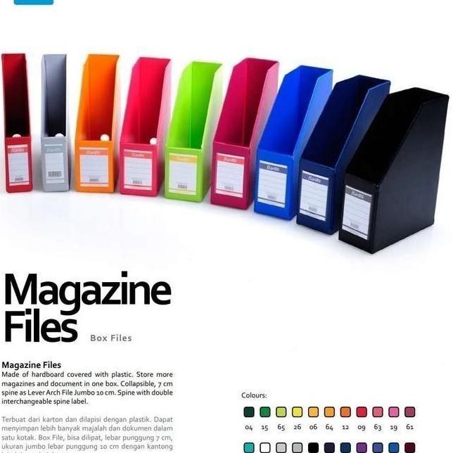 

ready Box File Bantex 4011 Magazine File F4 Folio murah