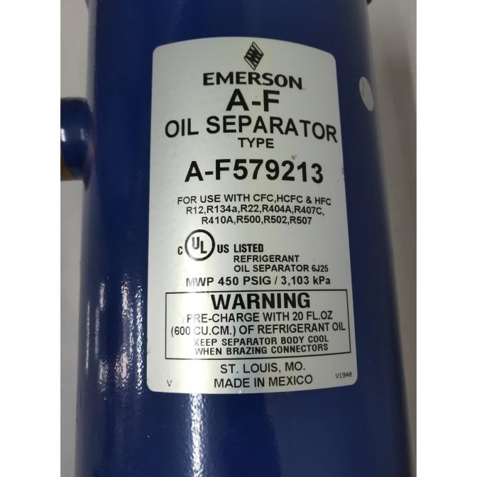 EMERSON OIL SEPARATOR 1 5/8" AF 579213 murah