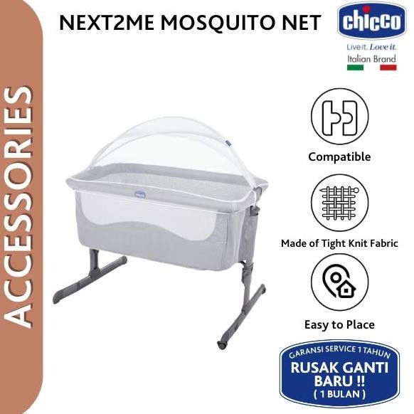 CHICCO Mosquito Net for Next2Me Cribs / Kelambu Box Bayi Chicco Next 2 Me