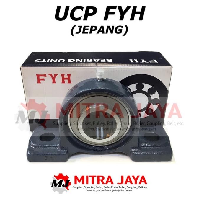 UCP 205 FYH JEPANG 25 MM PILLOW BLOCK 25MM MILI LAHAR BEARING DUDUK murah