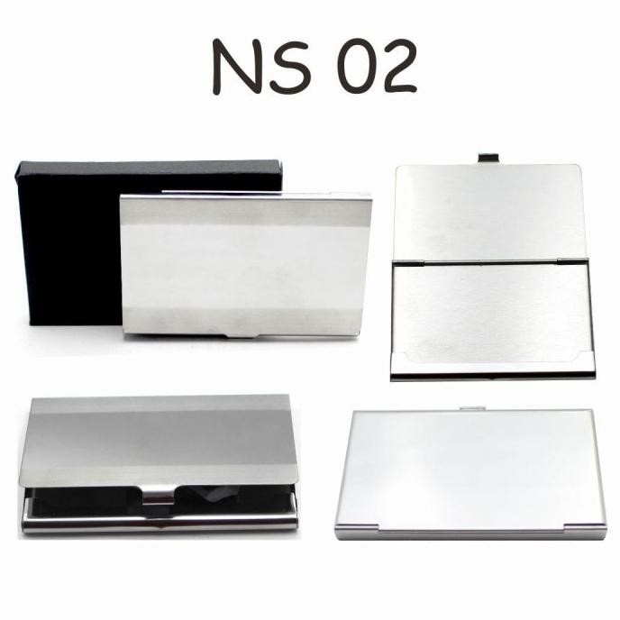 

ready Tempat Kartu Nama/Name Card Holder Stainless Steel Silver - Ncc Ns 02 murah
