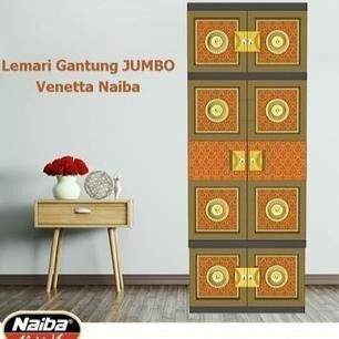 Lemari Pakaian Plastik Gantung Batik Naiba 1804 1803 gantung Orlando