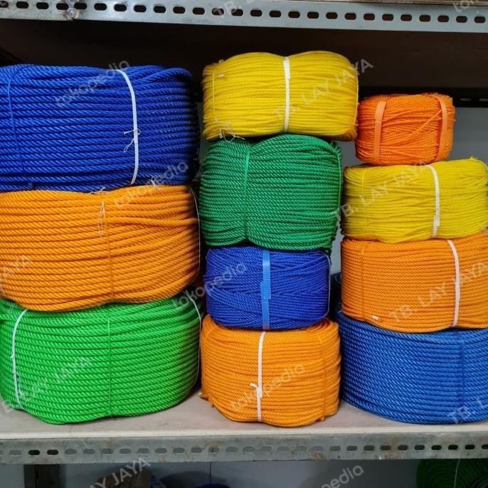 

Tambang Plastik 6Mm / Tali Tambang 6Mm / Tambang Kiloan Per Roll Co