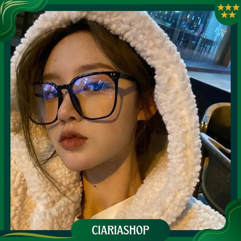 Wd Kacamata Anti Radiasi Wanita Korea Bergaya Bingkai Transparan Frame Kacamata Komputer K37 Ori