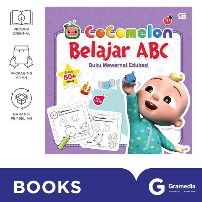 

BUKU COCOMELON: BELAJAR ABC