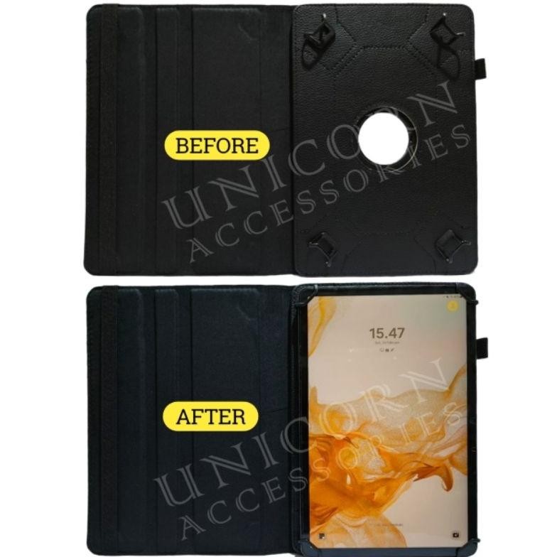 Murah Case Chuwi Hi8 Pro 8 2015 / Chuwi Hi10 Xpro 10.1 2023 Casing Rotary Flip Cover Universal Leath