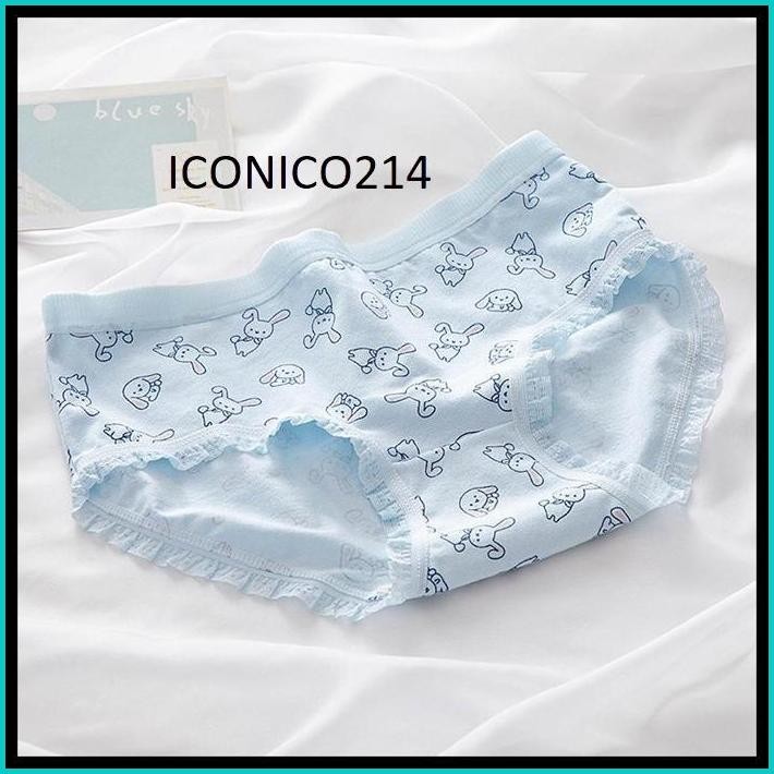 CD045 CD FASHION JEPANG CELANA DALAM WANITA KATUN MID WAIST