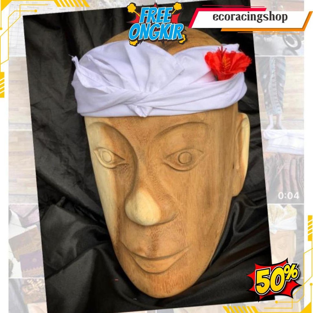 Udeng Putih Jangar Endep Bali Bisa Cod