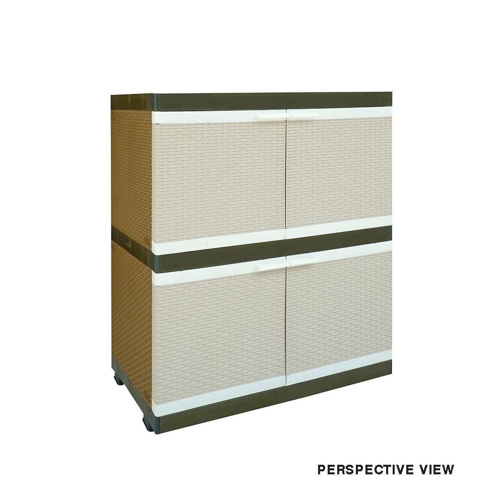 CLUB CWSP 2 SUSUN Lemari plastik/ lemari pakaian / lemari baju JUMBO BESAR 2 susun CWSP