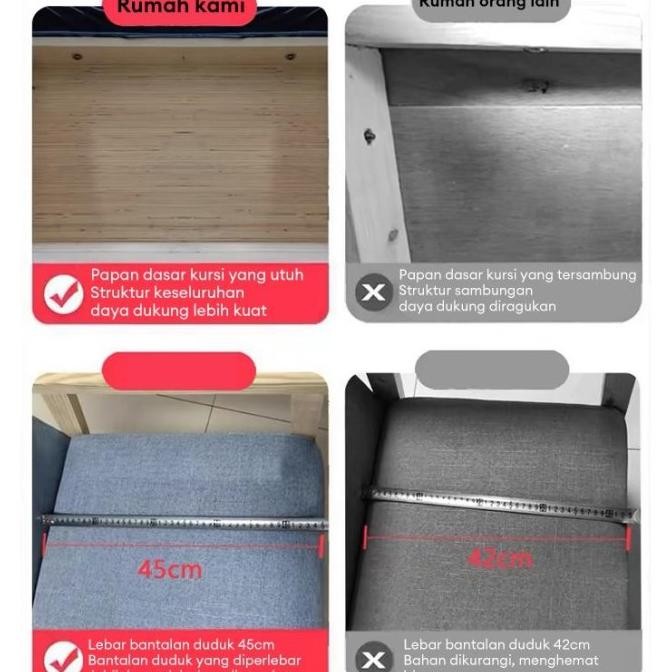 ADD Sofa Ruang Tamu Minimalis Kursi Ruang Tamu Sofa Santai Sofa bed 3/2/1