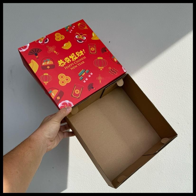 

Ready Dus 25X25X10 Imlek Chinese New Year Party Pudding Marmer Cake Dll + Tag (Harga Untuk 5 Pcs Dus) {Terlaris|Best Seller}