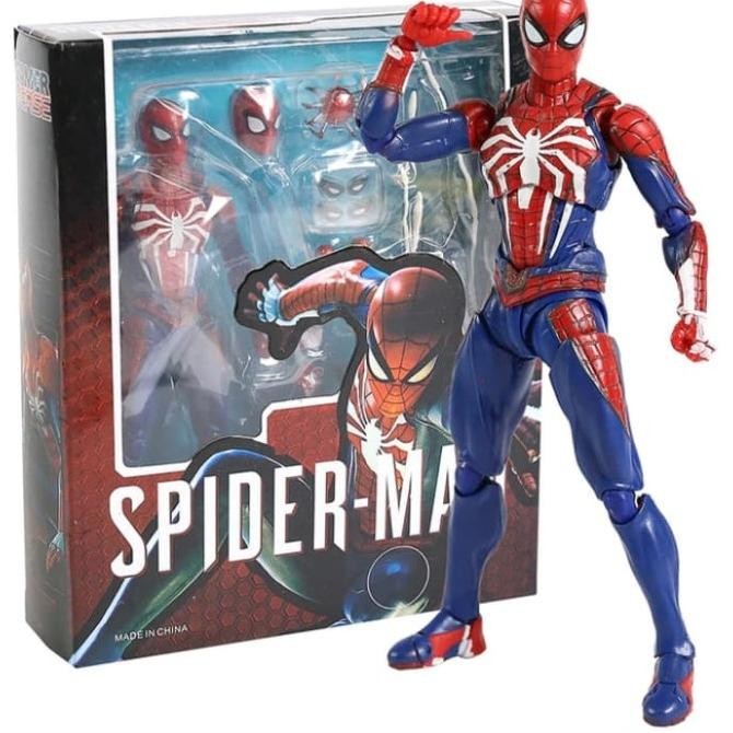 SHF SPIDERMAN PS4 ADVANCED SUIT ACTION FIGURE