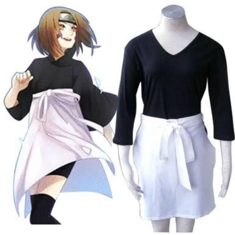 LI34 KOSTUM COSPLAY ROK RIN NOHARA Berkualitas