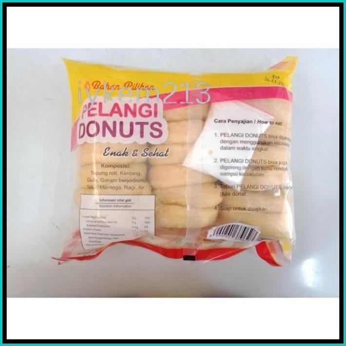 

DONUTS PELANGI MINI ISI 21 / DONAT FROZEN FOOD